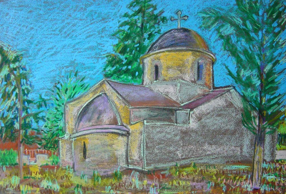Cypr-Kościółek w Paphos,.jpg