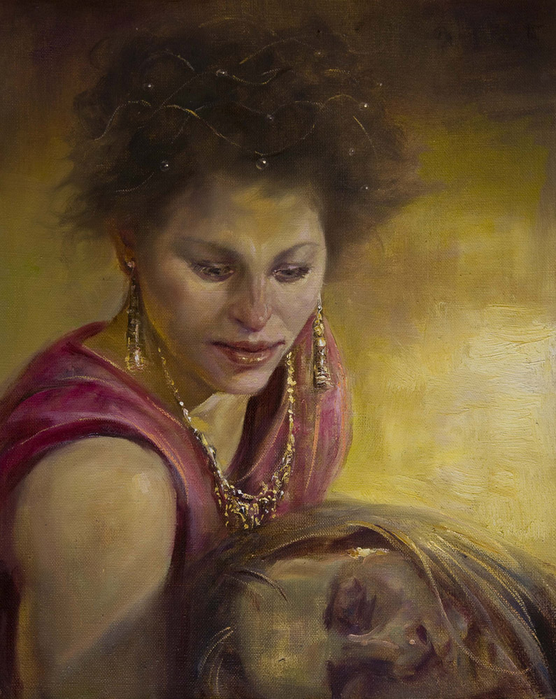 Dariusz Kaleta,,Judyta,, 50x40, olej na płótnie,2010r, kopia.jpg