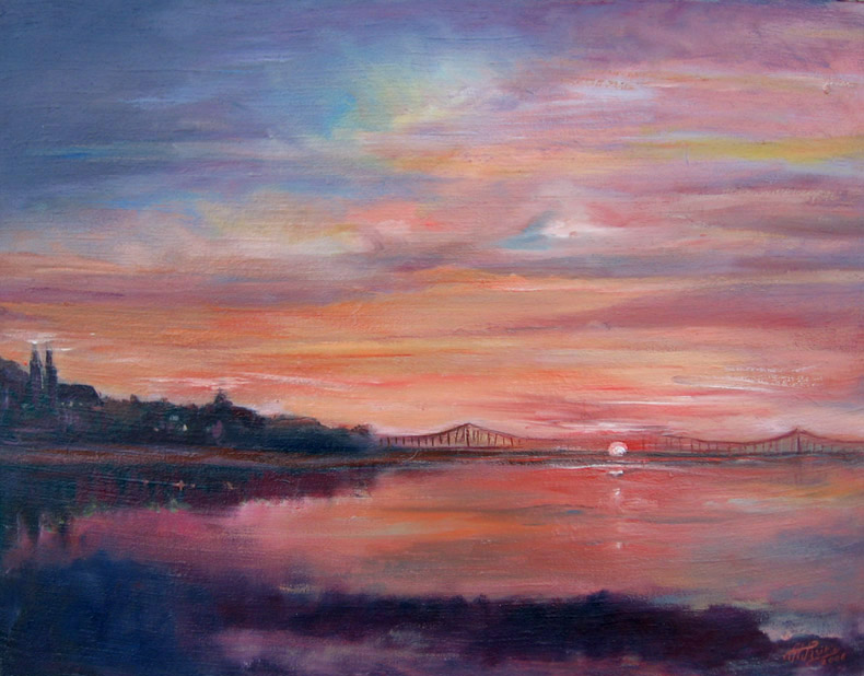 25.Zachod wloclawski  57x45 olej plotno.jpg