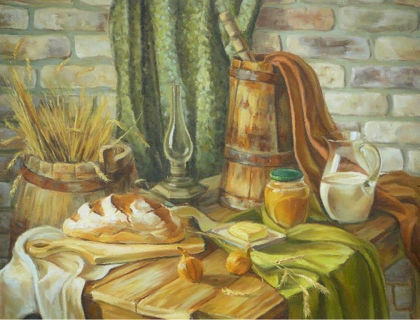 Kopia martwa natura z chlebem, olej, płótno 116x89 cm, 2011r.jpg