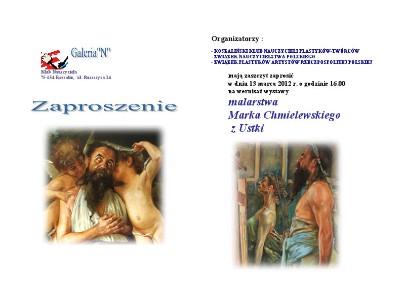 Zaproszenie na wernisaż Marka Chmielewskiego.jpg