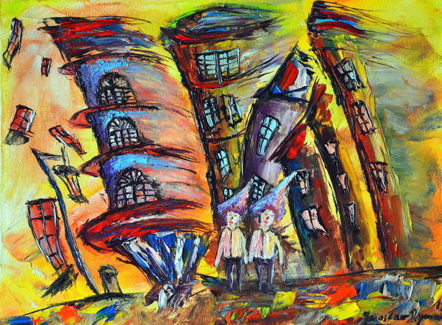 Bliźnięta 40x30 42.A.2012 touch 700 zł.jpg